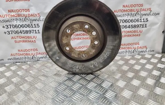 Volkswagen Touareg I Front brake disc