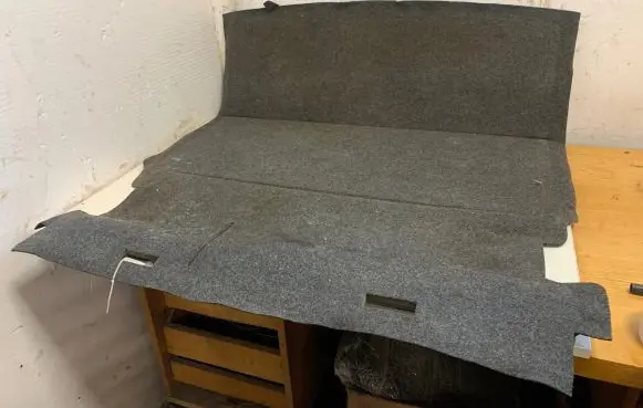 Saab 9-3 Ver2 Trunk/boot mat liner 12800587 03GRU2002