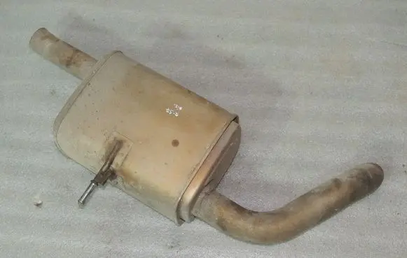 Renault Espace V (RFC) Rear muffler/silencer tail pipe 201006474R 201007909R