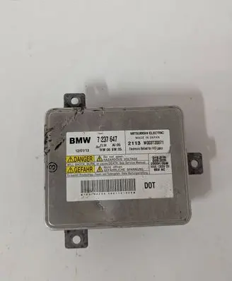 BMW 7 F01 F02 F03 F04 Headlight ballast module Xenon 7237647