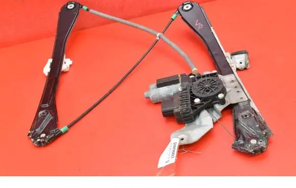 Front door window regulator with motor