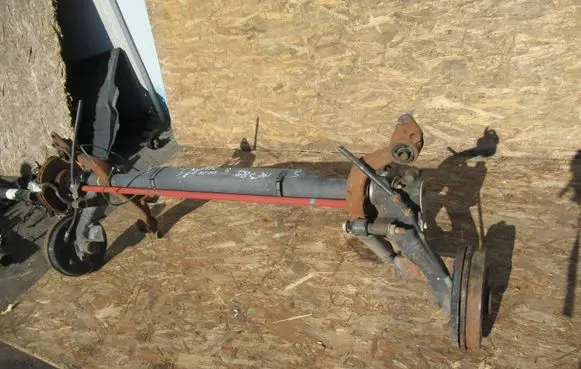 Peugeot 206 Rear axle beam 
