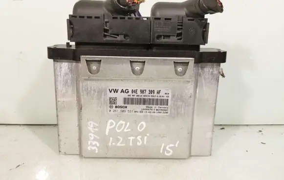 Volkswagen Polo V 6R Engine control unit/module 1039S67613 0261S09531