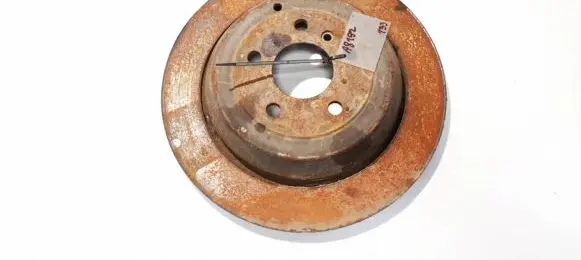 Mercedes-Benz ML W164 Rear brake disc neventiliuojamas