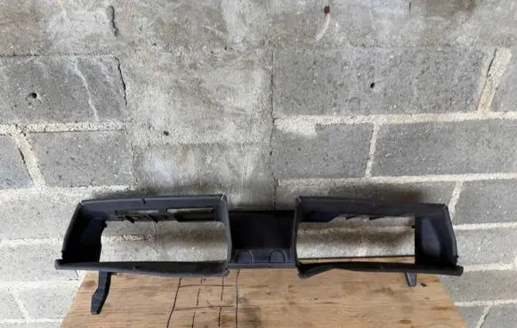 Opel Astra L Intercooler air guide/duct channel 9842350180