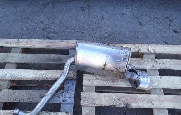 Jaguar XF X250 Muffler/silencer 9X235230AC