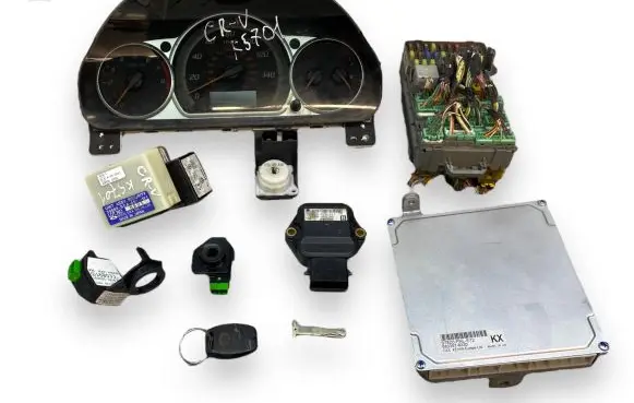 Honda CR-V Engine ECU kit and lock set 37820PNLE12 39880SCAE01M1 37850PPD911