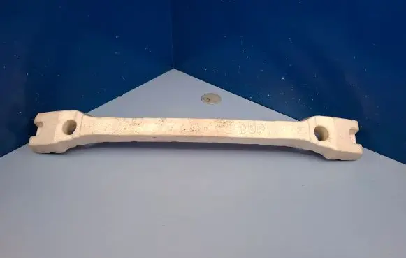 Front bumper foam support bar