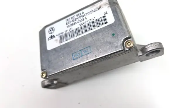 Volkswagen Touareg I ESP acceleration yaw rate sensor 7E0907652A 10098503034 448801001021