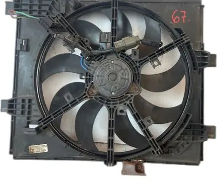 Nissan Juke I F15 Radiator cooling fan shroud 214811KK0A