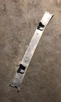 BMW 6 E63 E64 Cabin air duct channel 7124913