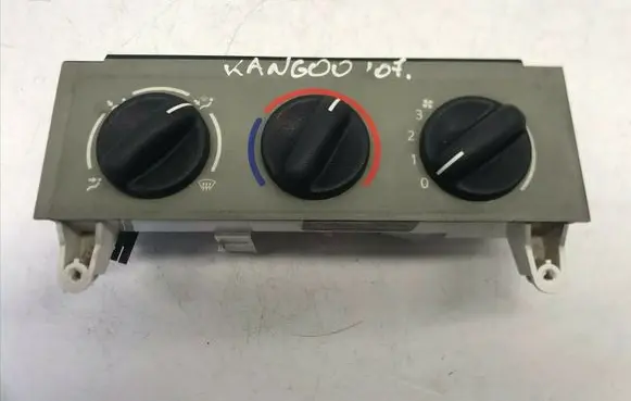 Renault Kangoo I Climate control unit E6003570 nr348