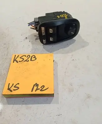 Peugeot 206 Electric window control switch 6554WA