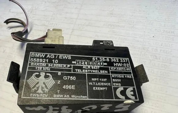 BMW 5 E39 Immobilizer control unit/module 61358362337