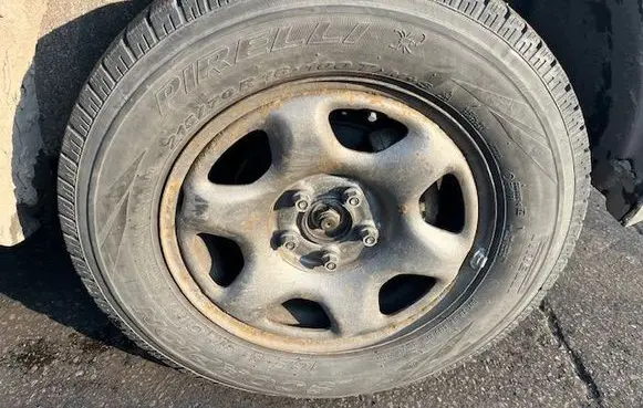 Mazda Tribute R12 steel rim 