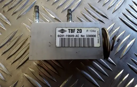 Ford Mondeo MK IV Air conditioning (A/C) expansion valve 6G9119849AC
