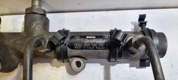 Audi A6 S6 C6 4F Fuel main line pipe 059130089D