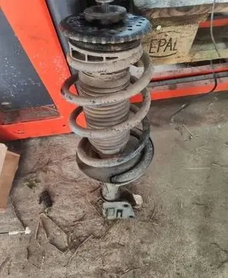 Renault Master III Front shock absorber with coil spring