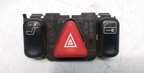 Mercedes-Benz E W210 Hazard light switch 2088200310