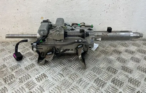 Steering wheel axle set