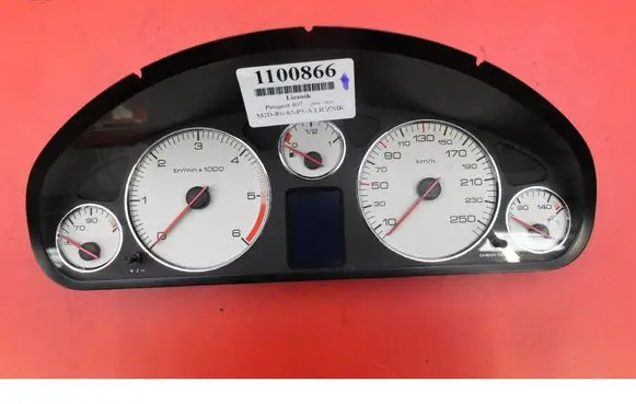Peugeot 407 Speedometer (instrument cluster) 9658138580
