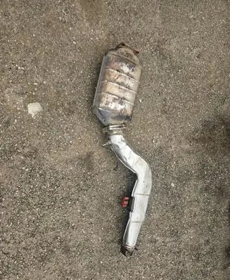 BMW 5 E60 E61 Catalyst/FAP/DPF particulate filter 7792041