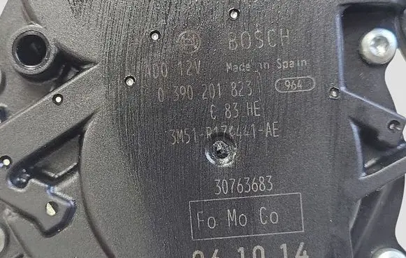 Ford S-MAX Rear window wiper motor 0390201823 3M51R17K441AE 30763683