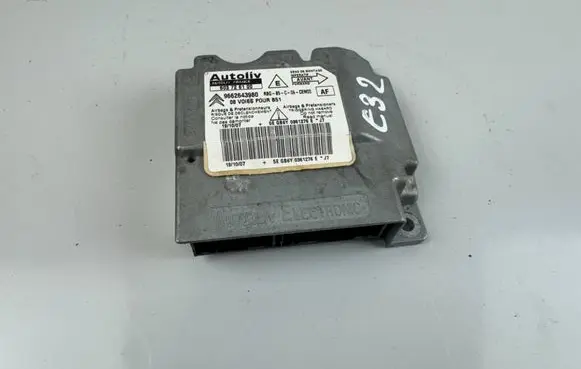 Citroen C4 I Airbag control unit/module 9662643980 603726100