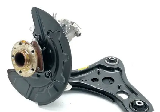 Front wheel hub spindle knuckle