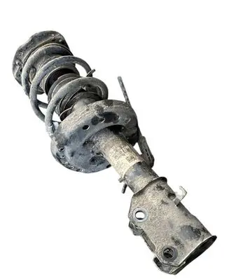 Front shock absorber with coil spring