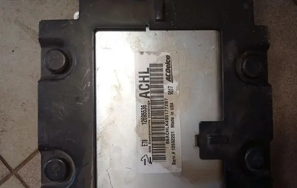 Buick Encore I Engine control unit/module 12695536 12692201 9017