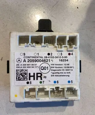 Mercedes-Benz C W205 Door control unit/module A2229025411 A2059004621 2841533412300