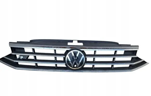 Volkswagen PASSAT B8 Front bumper upper radiator grill 3G0853651DJ