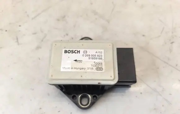 ESP acceleration yaw rate sensor