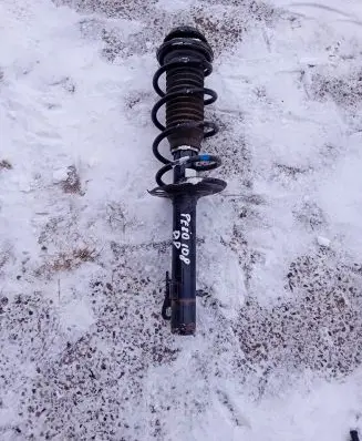 Peugeot 108 Front shock absorber with coil spring