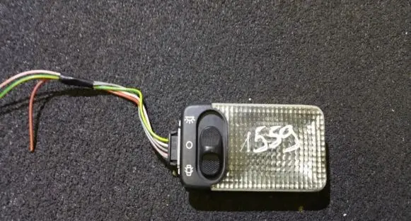 Citroen Berlingo Rear seat light