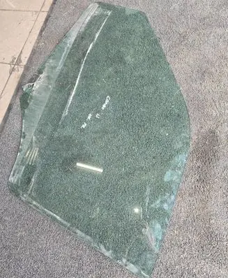 Fiat Doblo Front door window glass four-door DOT766M320AS2 43R004025