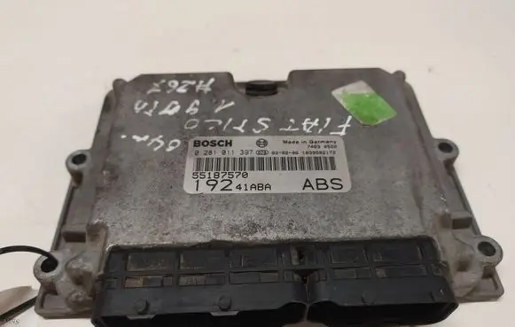 Fiat Stilo Engine control unit/module 0281011397 55187570 19241ABA