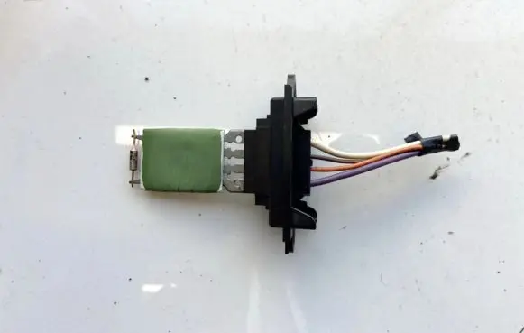 Citroen C2 Heater blower motor/fan resistor 12631