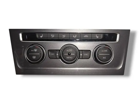 Volkswagen Golf VII Climate control unit 5GE907044S 5HB01198120