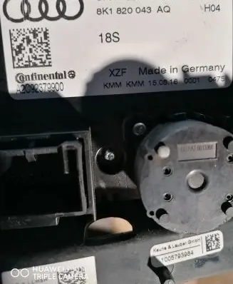 Audi Q5 SQ5 Climate control unit 8K1820043AQ