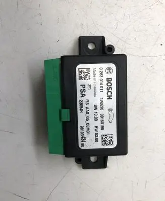 Peugeot 2008 I Parking PDC control unit/module 9819343480 0263014011