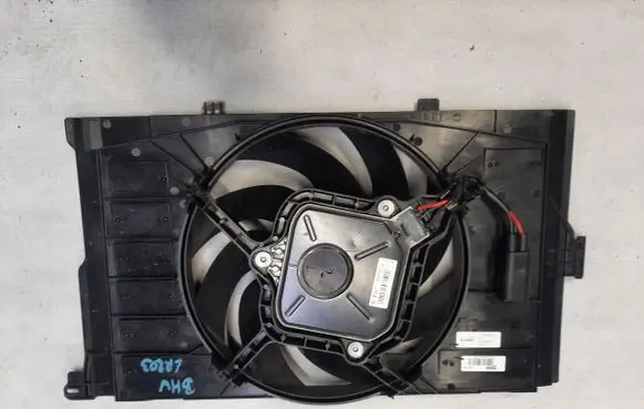Electric radiator cooling fan