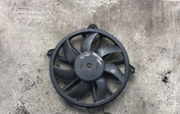 Peugeot Partner Radiator cooling fan shroud 9661571480