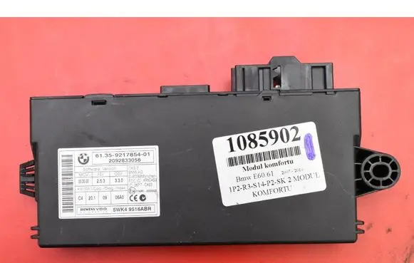 BMW 5 E60 E61 Comfort/convenience module 9217854