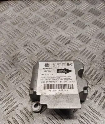 Opel Astra G Airbag control unit/module 09229037bc
