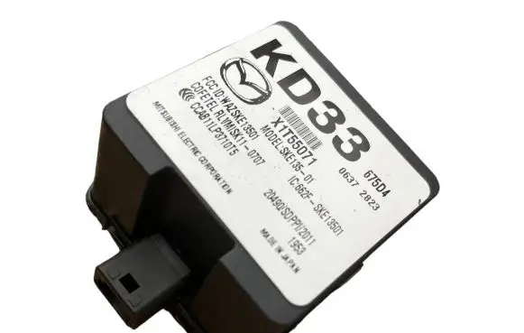 Mazda CX-5 Keyless (KESSY) go control unit/module kd33675d4 sKE13501 X1T55071