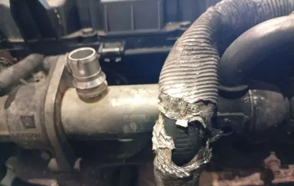 Volvo V50 EGR valve cooler