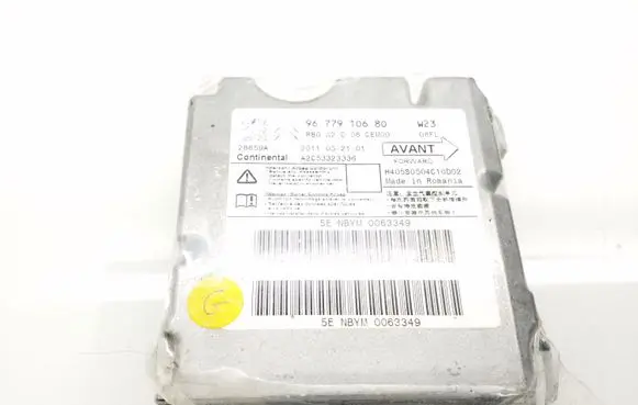Peugeot 508 Airbag control unit/module 9677910680