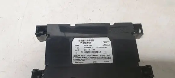 Volvo S80 Bluetooth control unit module 31310713AA 001EAE496CDC 31310712